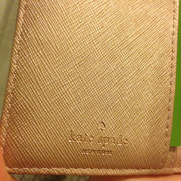 COPY - Kate Spade Rose Gold Newbury Lane Stacy Wallet - Picture 5 of 5